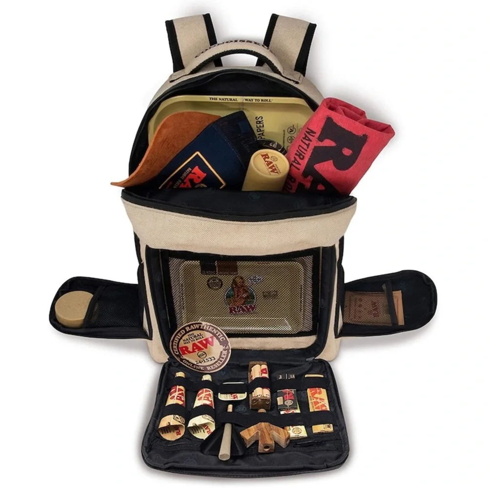 RAW x Burlap smell proof Backpack - Picture 3 of 4